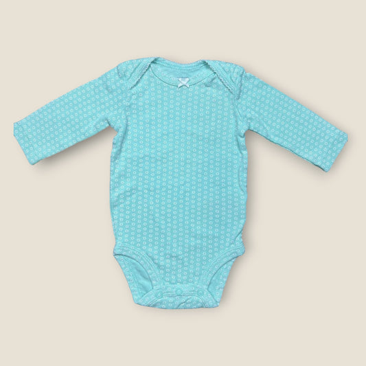 Body manga larga 3 meses Carters