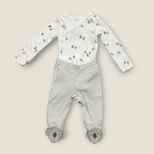 Conjunto Koala New born Carter's